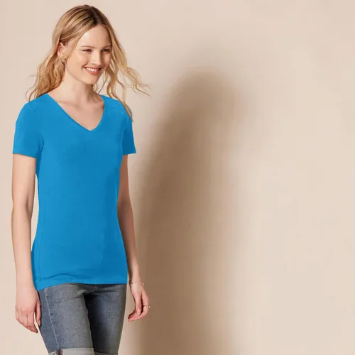 Miniatura 128 de Amazon Essentials Women's Regular-Fit Short-Sleeve Crewneck T-Shirt