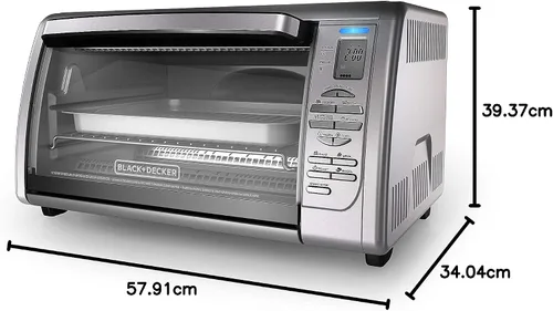 Miniatura 12 de Black & Decker Horno tostador , Posiciones de doble rack, N/A