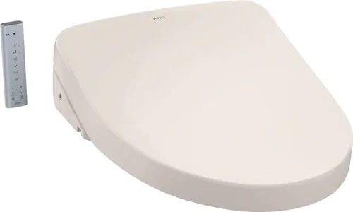 Miniatura 5 de TOTO® WASHLET® S500e - Asiento de inodoro electrónico con bidé EWATER+® con limpieza de tazón y varita, tapa clásica, alargado, algodón blanco