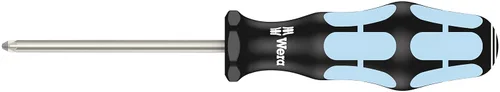 Miniatura 13 de Wera 05032030001 Kraftform - Destornillador Pozidriv inoxidable 3355 PZ, punta láser, cabeza PZ 0, longitud de hoja de 2-3/8 pulgadas
