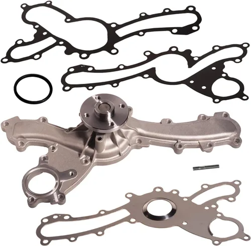 Miniatura 19 de AUQDD AW6037 Kit de bomba de agua profesional con junta apta para (motor 4.0L V6 solamente) 2005-2011 (hasta 10/2010) Toyota Tundra /2003-2009