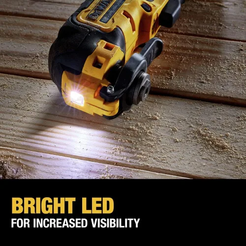 Miniatura 4 de DEWALT XTREME - Herramienta oscilante inalámbrica sin escobillas de 12 V MAX con cuchillas y adaptador, solo herramienta desnuda (DCS353B)
