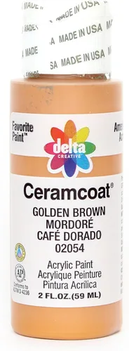 Miniatura 90 de Delta Creative Ceramcoat - Pintura acrílica en varios colores (2 onzas), 2436, carbón