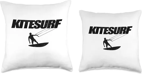 Miniatura 3 de Kitesurf and Kiteboarding with passion Kitesurf Surfen Kiteboarding - Almohada (16 x 16 pulgadas), multicolor