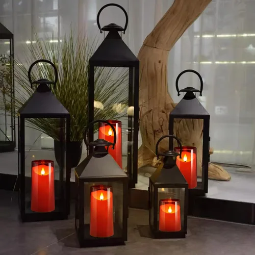 Miniatura 8 de NURADA Velas sin llama con temporizador remoto: juego de velas falsas de pilar LED de mecha 3D que funcionan con pilas para bodas, cumpleaños, día