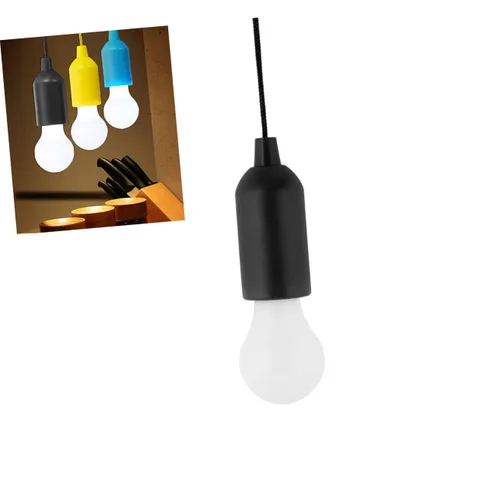 Miniatura 4 de VANZACK 4 unids bombillas LED tira cable luz LED tira de luz colgante bombilla LED tira de alambre cordón bombilla negro LED colgante luces