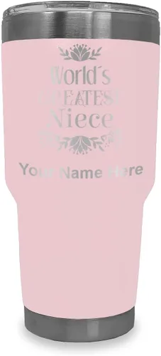 Miniatura 17 de LaserGram Vaso aislado al vacío de 20 onzas, con grabado personalizado incluido (negro)