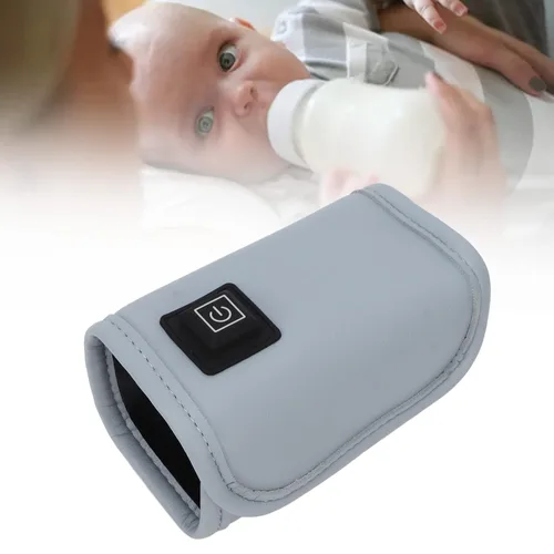Miniatura 7 de Calentador de biberones, temperatura ajustable de tres velocidades con bolsa de botella aislada, adecuado para leche y leche de fórmula