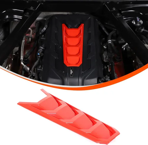 Miniatura 10 de TOYCIDFG Cubierta de panel de bahía de motor compatible con Chevrolet C8 Corvette Stingray Z06 2020-2025 accesorios de decoración de bahía de motor