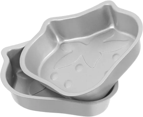 Miniatura 5 de Cabilock Molde de mini pastel en forma de fresa, sartén antiadherente para pudín, jalea y tartas de huevo, molde de postre en forma de fruta pequeña