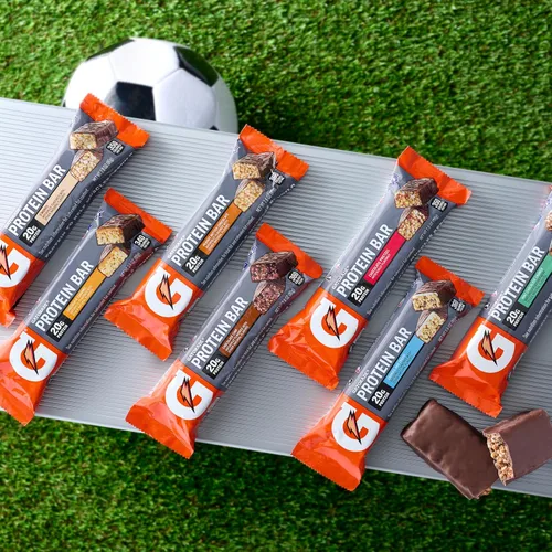 Miniatura 6 de Gatorade - Barras de recuperación de proteína de suero de leche, 12 unidades, sabor malvavisco (paquete de 1)