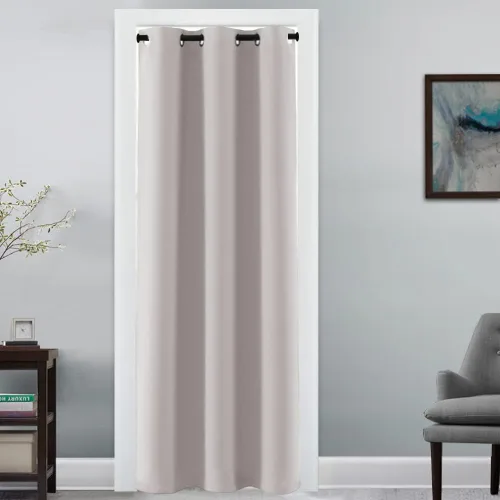 Miniatura 194 de H.VERSAILTEX - Cortinas blackout con aislamiento térmico y ojales en la parte superior, para patios, puertas correderas y división de habitaciones