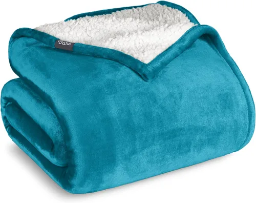 Miniatura 17 de Manta de forro polar de sherpa Bare Home - Tamaño para Lanzar/Viajar - Manta para cama, sofá y sofá cama - Cálida y ligera - Esponjosa y suave