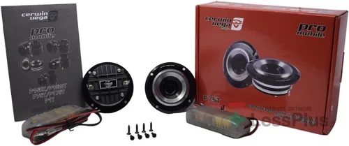 Miniatura 11 de Cerwin Vega P1SRT 1" 100W Max/50W RMS Shallow Titanium Componente Bocina Tweeter