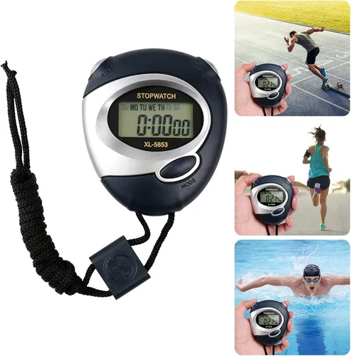 Miniatura 2 de Temporizadores electrónicos resistentes a la intemperie Pantalla clara Temporizadores deportivos para actividad al aire libre Precisión cronometraje