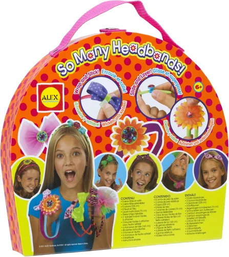 Miniatura 2 de ALEX, So Many Headbands!, Juguetes de bricolage para usar, 10 diademas