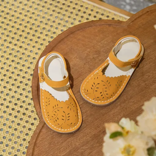 Miniatura 123 de THEE BRON Sandalias cómodas para niñas, zapatos para niños, sandalias rellenas