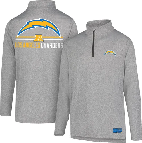 Miniatura 62 de Ultra Game Men's NFL Official Super Soft Quarter Zip Long Sleeve T-Shirt