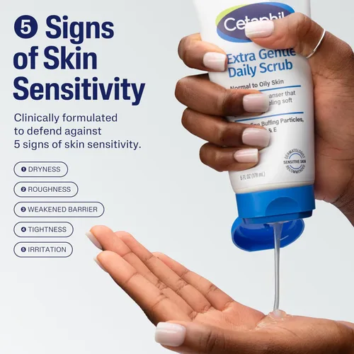 Miniatura 3 de Cetaphil - Limpiador facial exfoliante, exfoliante facial diario extrasuave, exfolia y limpia suavemente, para todo tipo de piel, no irrita e