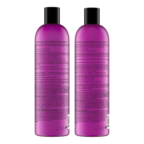 Miniatura 2 de TIGI Bed Head Dumb Blonde Champú y acondicionador reconstructor Duo – 25.36 oz cada uno, paquete de de 2
