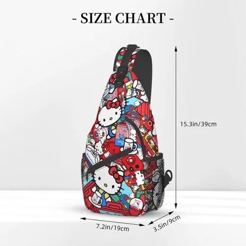 Miniatura 3 de Qshakwia Linda bolsa bandolera para mujer, riñonera cruzada para adultos, mochila de viaje, senderismo, bolsa de pecho