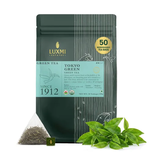 Miniatura 19 de LUXMI Estates - Té verde Sencha japonés - 50g (25 tazas) Té auténtico Sencha japonés de First Leaves Té premium suave, rico y refrescante