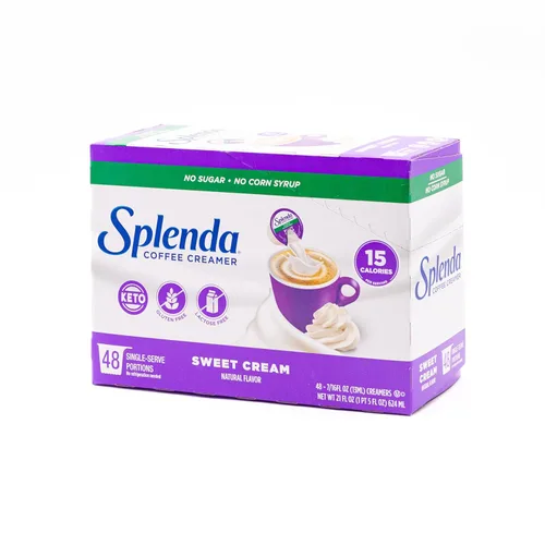 Miniatura 9 de SPLENDA Tazas de crema de café bajas en calorías sin azúcar, vainilla francesa, 48