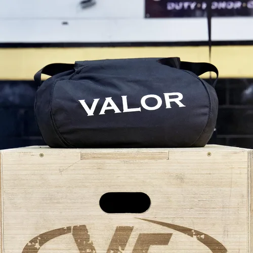 Miniatura 6 de Valor Fitness Self- Fill Sandbags- Stone & Atlas Style - Built in Filler Bags 50,70, 100 or 200 lb Options Strength Training Workouts