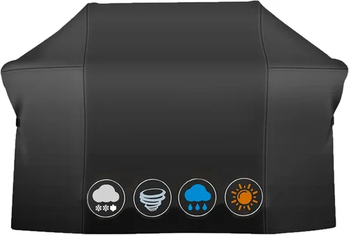 Miniatura 9 de Funda para parrilla Weber 7152 Performer Deluxe de 22 pulgadas, cubierta impermeable resistente a la decoloración para barbacoa