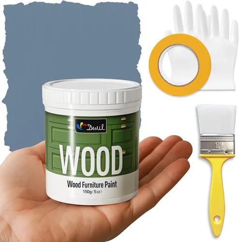 Miniatura 15 de DWIL Pintura para Muebles con Acabado Mate - Pintura para Madera de 16 Oz para Gabinetes, Puertas, Mesas y Cómodas Renovación - A Base de Agua, No
