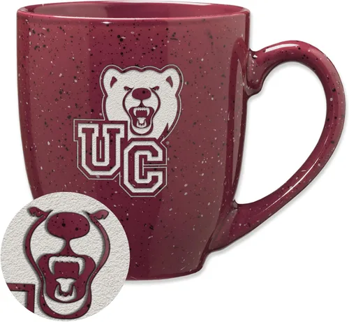 Miniatura 298 de Rico Industries NCAA Virginia Tech Hokies Maroon - Taza de café de cerámica grabada con láser, color del equipo, 16 onzas