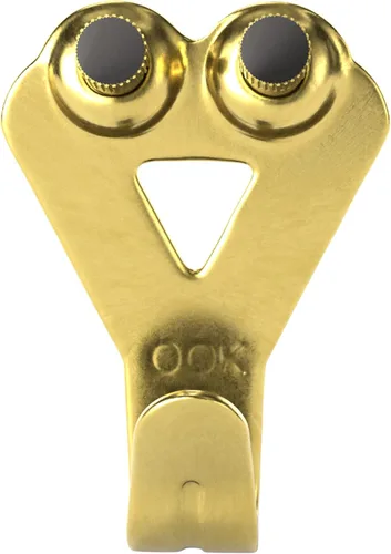 Miniatura 12 de OOK 533050 Colgadores Profesionales para Cuadros, Colgadores de Arte, Acolchados, Latón, Ganchos Reutilizables para Cuadros, 100 lb (1 Juego), Negro