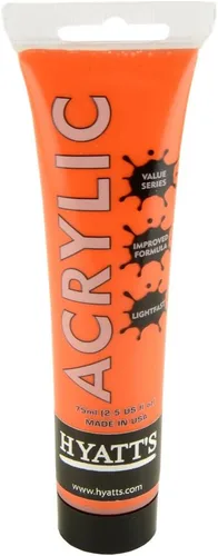 Miniatura 41 de Hyatt's Alizarine - Pintura acrílica carmesí Tubo de pintura acrílica de 2.5 fl oz de grado artístico Secado rápido y pintura no tóxica