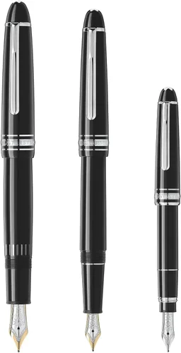 Miniatura 3 de Montblanc Cartuchos de tinta negro permanente 107757 – Recambios de pluma estilográfica a prueba de documentos en negro – 8 cartuchos de pluma