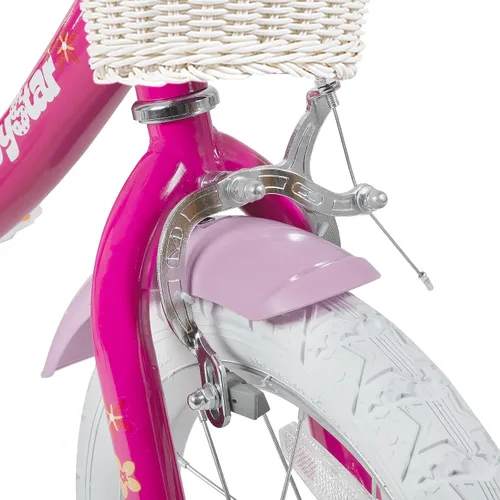 Miniatura 8 de JOYSTAR Unicorn Kids Bike for Girls Ages 2-9 Years Old, 12 14 16 18 Inch Kids Bike with Training Wheels, Doll Seat, Streamers and Basket, Toddler