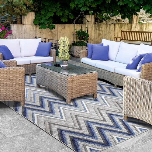 Miniatura 43 de SUPERIOR - Alfombra de interior y exterior, perfecta para patio, dormitorio, cocina, sala de estar, entrada, cuarto de juegos, guardería, cubierta