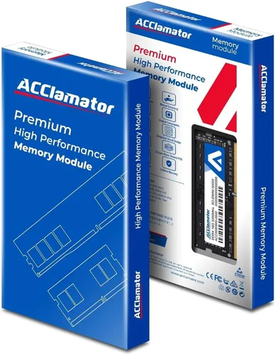 Miniatura 7 de Acclamator DDR4 RAM 16GB Kit (2x8GB) 3200MHz PC4-25600 CL22 1.2V Unbuffered Non-ECC SODIMM 260-Pin Laptop PC Computadora Módulo de memoria RAM