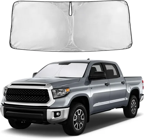 Miniatura 193 de Autovir Parasol para parabrisas Rivian R1S 2022-2024 2025 2026, parasol para ventana delantera, protección UV, bloqueador de calor, accesorios