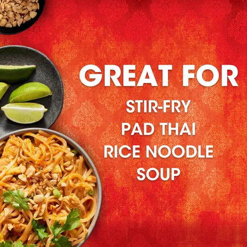 Miniatura 5 de Thai Kitchen Fideos de arroz integral sin gluten, 8 onzas