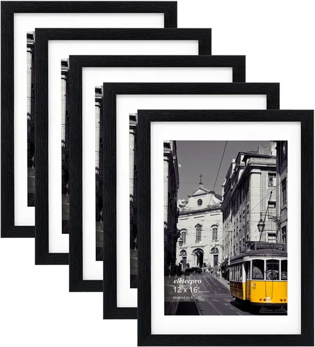 Miniatura 81 de eletecpro - Juego de 10 marcos de fotos de 5 x 7 pulgadas, collage de marcos de fotos para decoración de pared, muestra fotos de 4 x 6