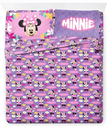 Miniatura 23 de Jay Franco - Juego de sábanas para niños con funda ajustada, sábanas planas y funda de almohada - Ropa de cama ultrasuave con funda de almohada