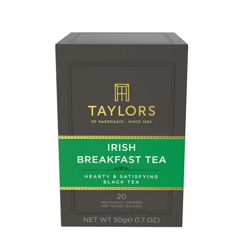 Miniatura 16 de Taylors of Harrogate Classic Chai, té negro, bolsas envueltas individualmente, 20 unidades (paquete de 1), especiado, aromático y cálido