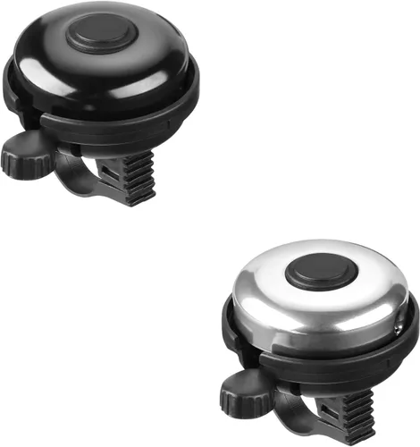Miniatura 33 de Accmor Campana de Bicicleta Clásica, Campana de Bicicleta de Aluminio, Campana de Bicicleta de Sonido Fuerte Nítido y Claro para Adultos y Niños