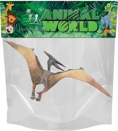 Miniatura 9 de Gemini&Genius Juguete de dinosaurio de Pterosaurio para niños, figura de dinosaurio de pterodáctilo, regalo para calcetines, recuerdo de fiesta