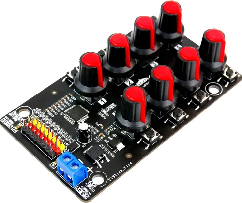 Miniatura 11 de Yahboom Controlador de servomotores RC de 16 canales, herramienta de centrado de controlador con protección contra sobrecorriente, 2 modos de Servo