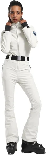 Miniatura 56 de GSOU SNOW Traje de esquí para mujer, traje de nieve delgado de una pieza, chaqueta de nieve, impermeable, resistente al viento, deportes al aire