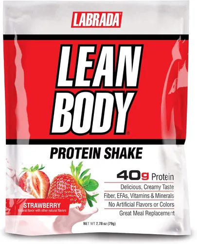 Miniatura 10 de Labrada Nutrition Batido de reemplazo de comida con alto contenido de proteínas para cuerpo delgado, vainilla, envase de 2.47 lb El empaquetado
