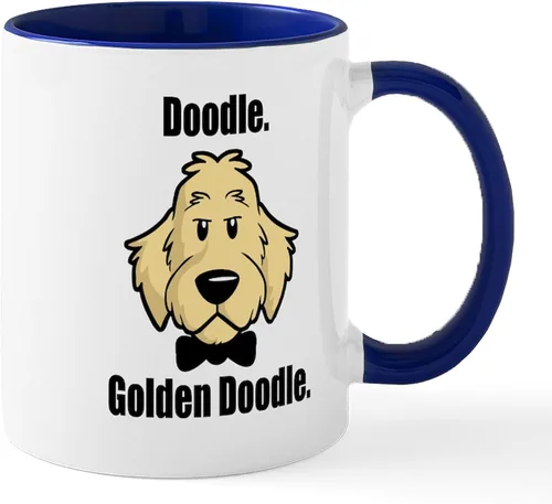 Miniatura 34 de CafePress I Love My Doodle Mugs - Taza de café de cerámica, taza de té, 11 onzas