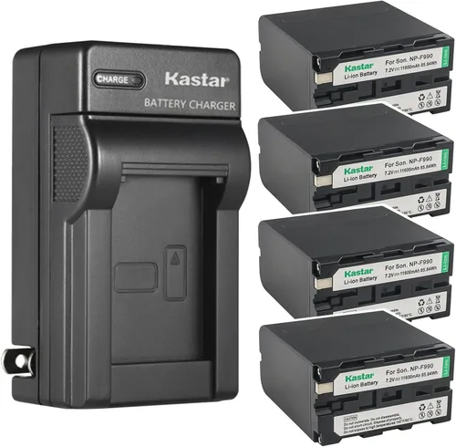 Miniatura 7 de Kastar Cargador de batería de pared AC de repuesto para Son HVR-Z5 HVR-Z7 HVR-AU1 HXR-MC1500 HXR-MC2000 HXR-MC2500 HXR-NX100 HXR-NX3 HXR-NX5