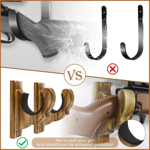 Miniatura 6 de Gun Rack for Wall Marrón